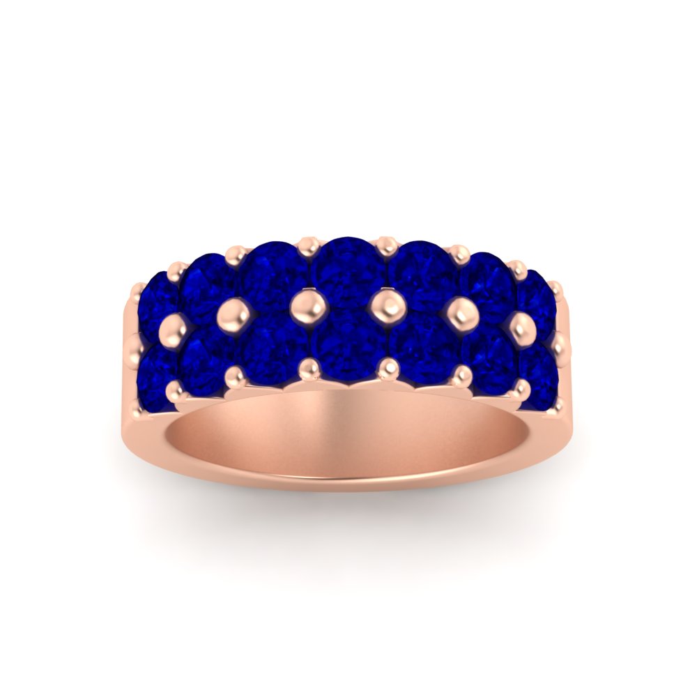 double-row-shared-prong-sapphire-wedding-band-in-rose-gold-FD11382BGSABLANGLE5-1.50CT-NL-RG