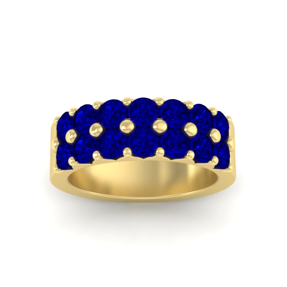 double-row-shared-prong-sapphire-wedding-band-in-yellow-gold-FD11382BGSABLANGLE5-1.50CT-NL-YG