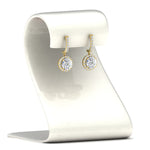 Load image into Gallery viewer, drop-diamond-halo-earrings-in-yellow-gold-FDEAR11129ANGLE1-NL-YG

