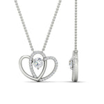 Load image into Gallery viewer, dual-heart-cute-diamond-pendant-in-FDPD11228NL-WG.jpg
