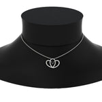 Load image into Gallery viewer, dual-heart-cute-diamond-pendant-with-black-diamond-in-FDPD11228GBLACK-NL-WG.jpg
