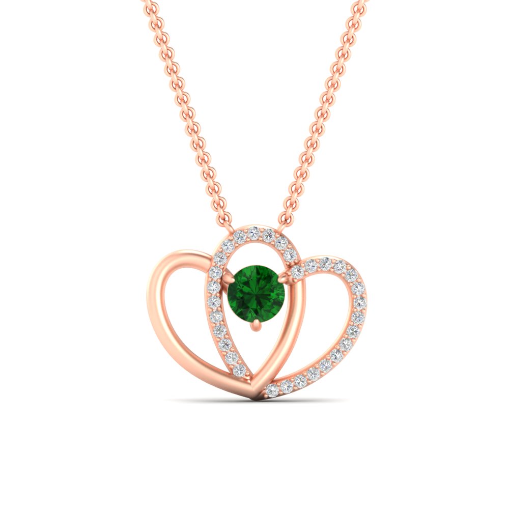 dual-heart-cute-diamond-pendant-with-emerald-in-FDPD11228GEMGR-NL-RG.jpg