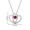 Load image into Gallery viewer, dual-heart-cute-diamond-pendant-with-pink-sapphire-in-FDPD11228GSADRPI-NL-WG.jpg
