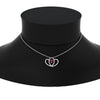 Load image into Gallery viewer, dual-heart-cute-diamond-pendant-with-pink-sapphire-in-FDPD11228GSADRPI-NL-WG.jpg