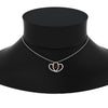 Load image into Gallery viewer, dual-heart-cute-diamond-pendant-with-ruby-in-FDPD11228GRUDR-NL-WG.jpg