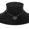 Load image into Gallery viewer, dual-heart-cute-diamond-pendant-with-sapphire-in-FDPD11228GSABL-NL-RG.jpg