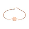 Load image into Gallery viewer, Alphabet disc diamond bracelet