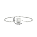 Load image into Gallery viewer, Alphabet disc diamond bracelet
