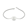 Load image into Gallery viewer, Alphabet disc diamond bracelet
