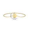 Load image into Gallery viewer, Alphabet disc diamond bracelet
