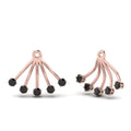 Thumbnail 55 - ear-lobe-black-diamond-jacket-in-rose-gold-FDEAR9316GBLACKANGLE2-NL-RG.jpg