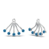 Load image into Gallery viewer, ear-lobe-blue-topaz-jacket-in-white-gold-FDEAR9316GICBLTOANGLE2-NL-WG.jpg