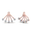 Load image into Gallery viewer, ear-lobe-diamond-jacket-in-rose-gold-FDEAR9316ANGLE2-NL-RG.jpg