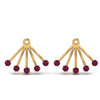 Load image into Gallery viewer, ear-lobe-pink-sapphire-jacket-in-yellow-gold-FDEAR9316GSADRPIANGLE2-NL-YG.jpg