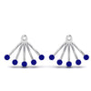 Load image into Gallery viewer, ear-lobe-sapphire-jacket-in-white-gold-FDEAR9316GSABLANGLE2-NL-WG.jpg