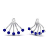Load image into Gallery viewer, ear-lobe-sapphire-jacket-in-white-gold-FDEAR9316GSABLANGLE2-NL-WG.jpg