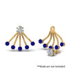Load image into Gallery viewer, ear-lobe-sapphire-jacket-in-yellow-gold-FDEAR9316GSABLANGLE2-NL-YG.jpg