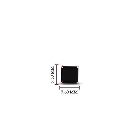 earring-for-men-2-carat-princess-cut-stud