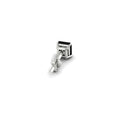 Thumbnail 20 - Earring For Men 2 Carat Princess Cut Stud