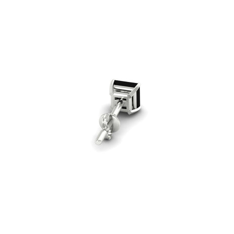 Earring For Men 2 Carat Princess Cut Stud