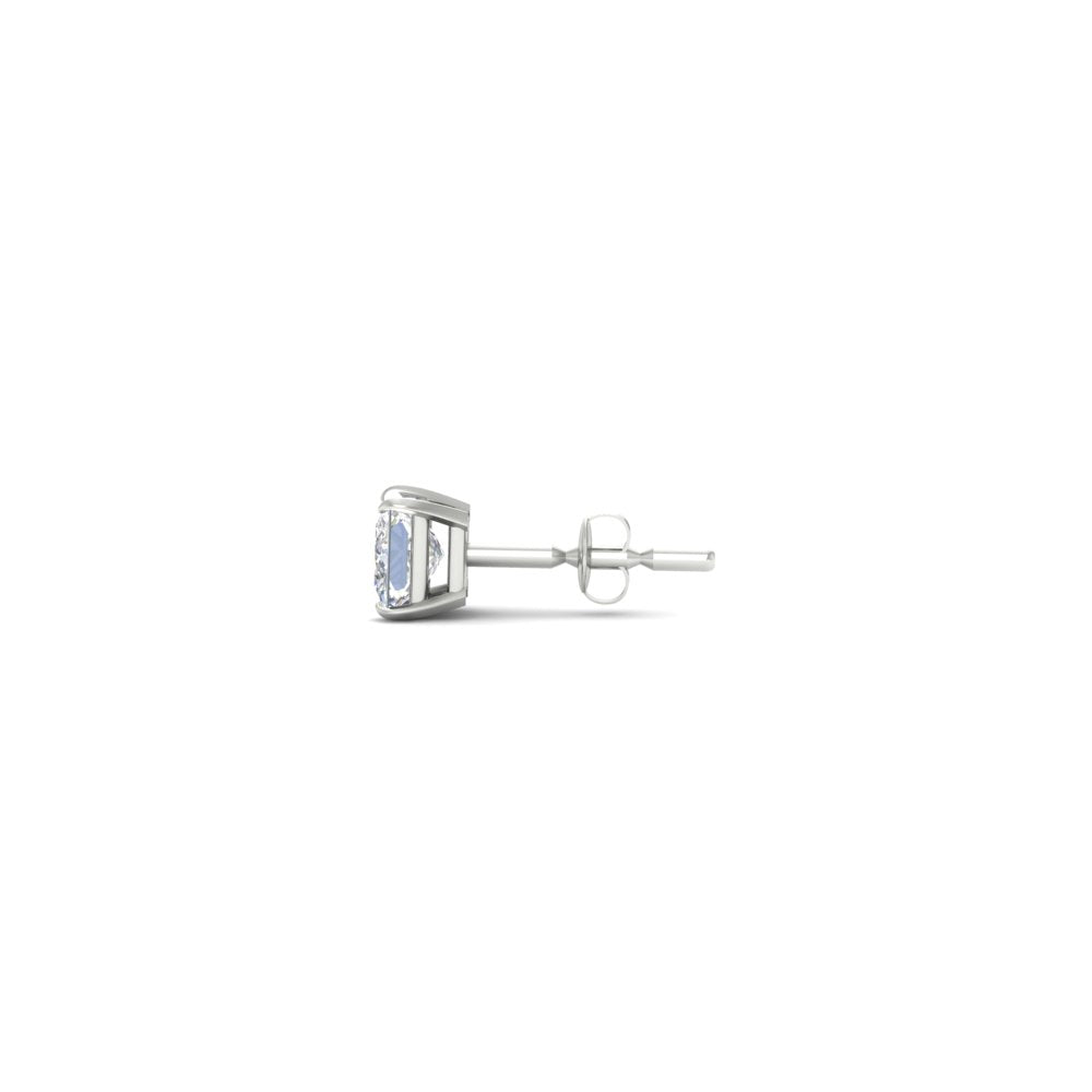 Earring For Men 2 Carat Princess Cut Stud