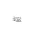 Thumbnail 11 - Earring For Men 2 Carat Princess Cut Stud