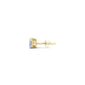 Thumbnail 23 - Earring For Men 2 Carat Princess Cut Stud