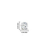 Load image into Gallery viewer, Earring For Men 2 Carat Round Cut Stud