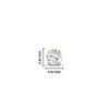 Load image into Gallery viewer, Earring For Men 2 Carat Round Cut Stud