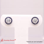 Load image into Gallery viewer, earring-jacket-for-2-carat-round-stud-earrings-with-sapphire-in-14k-white-gold-fdear11307-0-50-ct-1
