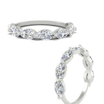 Load image into Gallery viewer, east-west-2-carat-marquise-diamond-wedding-ring-in-FD9939MQBANGLE3-2.00CT-NL-WG
