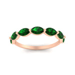 Load image into Gallery viewer, east-west-2-carat-marquise-emerald-wedding-ring-in-FD9939MQBGEMGRANGLE3-2.00CT-NL-RG
