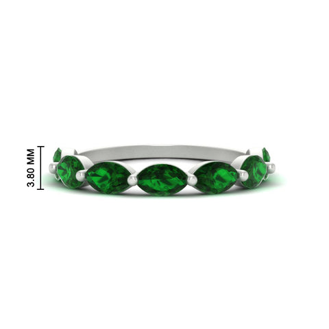 east-west-2-carat-marquise-emerald-wedding-ring-in-FD9939MQBGEMGRANGLE3-2.00CT-NL-WG