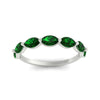 Load image into Gallery viewer, east-west-2-carat-marquise-emerald-wedding-ring-in-FD9939MQBGEMGRANGLE3-2.00CT-NL-WG
