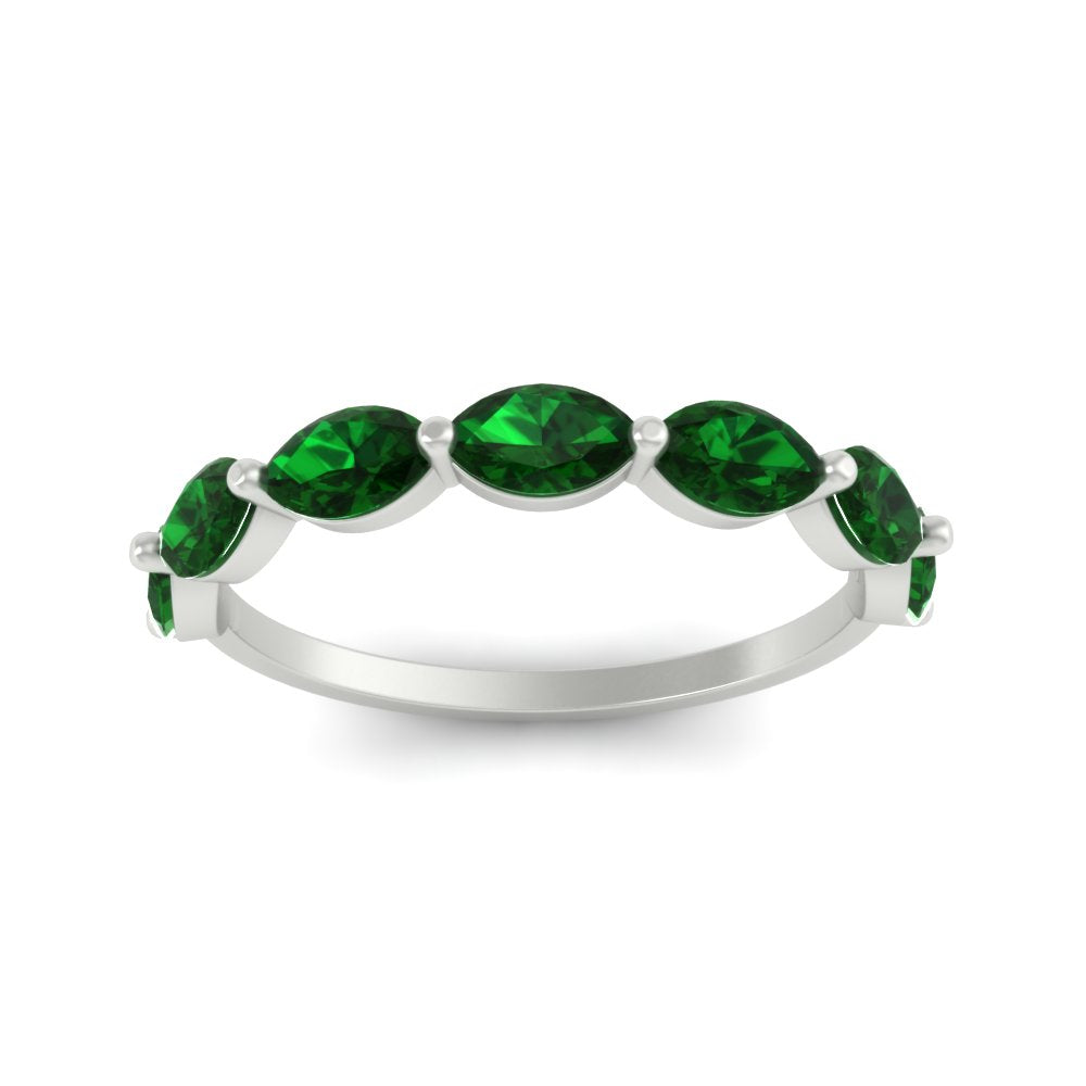 east-west-2-carat-marquise-emerald-wedding-ring-in-FD9939MQBGEMGRANGLE3-2.00CT-NL-WG