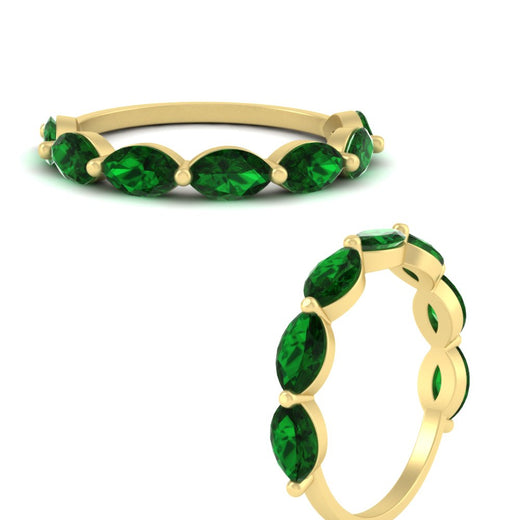 east-west-2-carat-marquise-emerald-wedding-ring-in-FD9939MQBGEMGRANGLE3-2.00CT-NL-YG