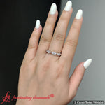 Load image into Gallery viewer, east-west-2-carat-marquise-lab-diamond-wedding-ring-in-14k-white-gold-fdens9939b-2
