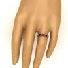 Load image into Gallery viewer, east-west-2-carat-marquise-ruby-wedding-ring-in-FD9939MQBGRUDRANGLE3-2.00CT-NL-RG