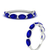 Load image into Gallery viewer, east-west-2-carat-marquise-sapphire-wedding-ring-in-FD9939MQBGSABLANGLE3-2.00CT-NL-WG