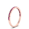Load image into Gallery viewer, east-west-baguette-stack-pink-sapphire-wedding-band-in-rose-gold-FD123020BGSADRPI-NL-RG.jpg