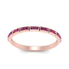 Load image into Gallery viewer, east-west-baguette-stack-pink-sapphire-wedding-band-in-rose-gold-FD123020BGSADRPI-NL-RG.jpg