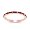 Load image into Gallery viewer, east-west-baguette-stack-ruby-wedding-band-in-rose-gold-FD123020BGRUDR-NL-RG.jpg