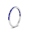 Load image into Gallery viewer, east-west-baguette-stack-sapphire-wedding-band-in-white-gold-FD123020BGSABL-NL-WG.jpg