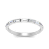 Load image into Gallery viewer, east-west-baguette-stack-wedding-band-in-white-gold-FD123020B-NL-WG.jpg