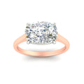 Thumbnail 15 - east-west-cushion-2-tone-engagement-ring-in-rose-gold-fd11539cur-nl-rg