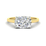 Load image into Gallery viewer, east-west-cushion-2-tone-engagement-ring-in-yellow-gold-fd11539cur-nl-yg
