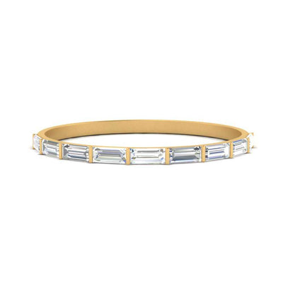 East West Baguette Stacking Ring