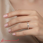 Load image into Gallery viewer, East West Baguette Stacking Ring
