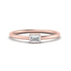 Load image into Gallery viewer, east-west-emerald-cut-stacking-ring-in-rose-gold-FD9543EMR-NL-RG.jpg
