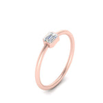 Load image into Gallery viewer, east-west-emerald-cut-stacking-ring-in-rose-gold-FD9543EMR-NL-RG.jpg
